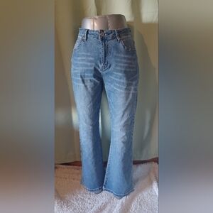 A Surprise Blue Jeans Flared